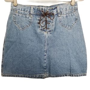 Rock & Rose Vintage Styled Jean Skirt sz 5